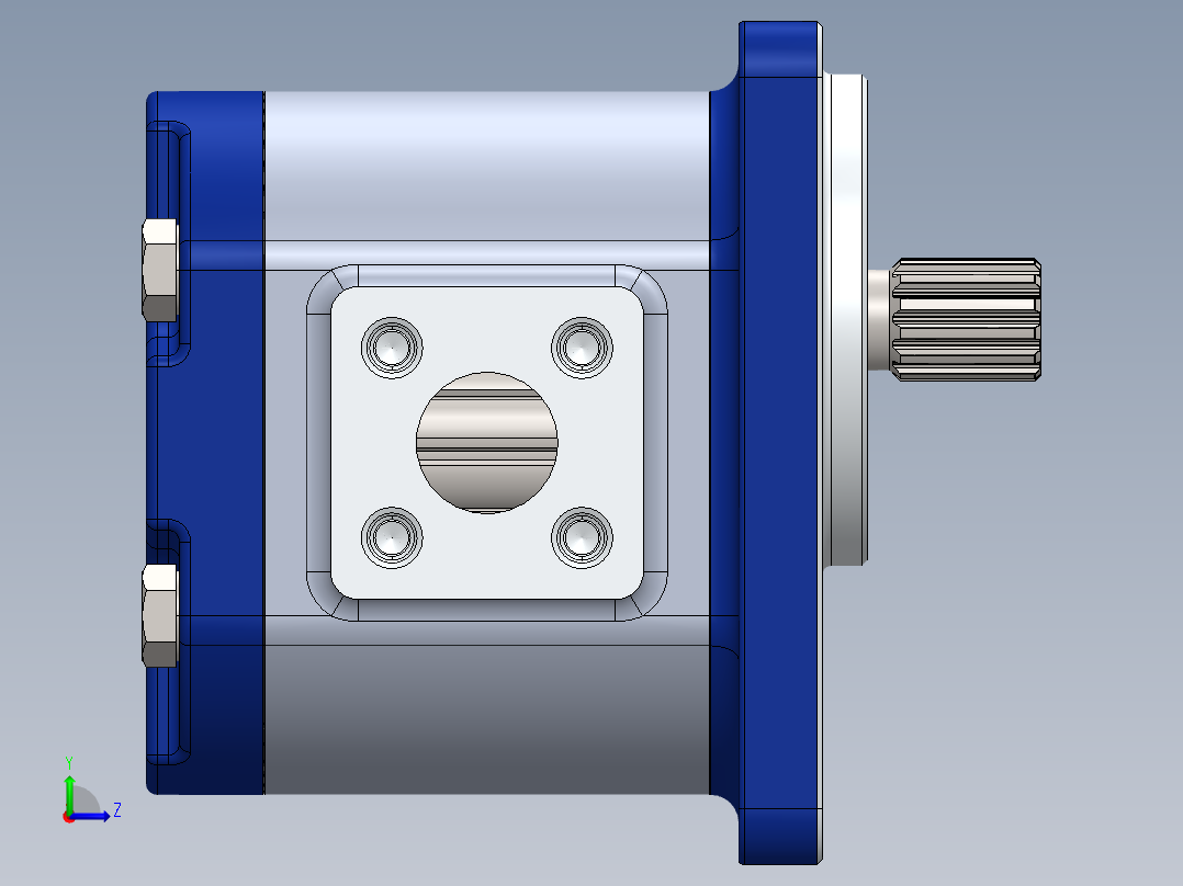 泵、水泵(86)左视图