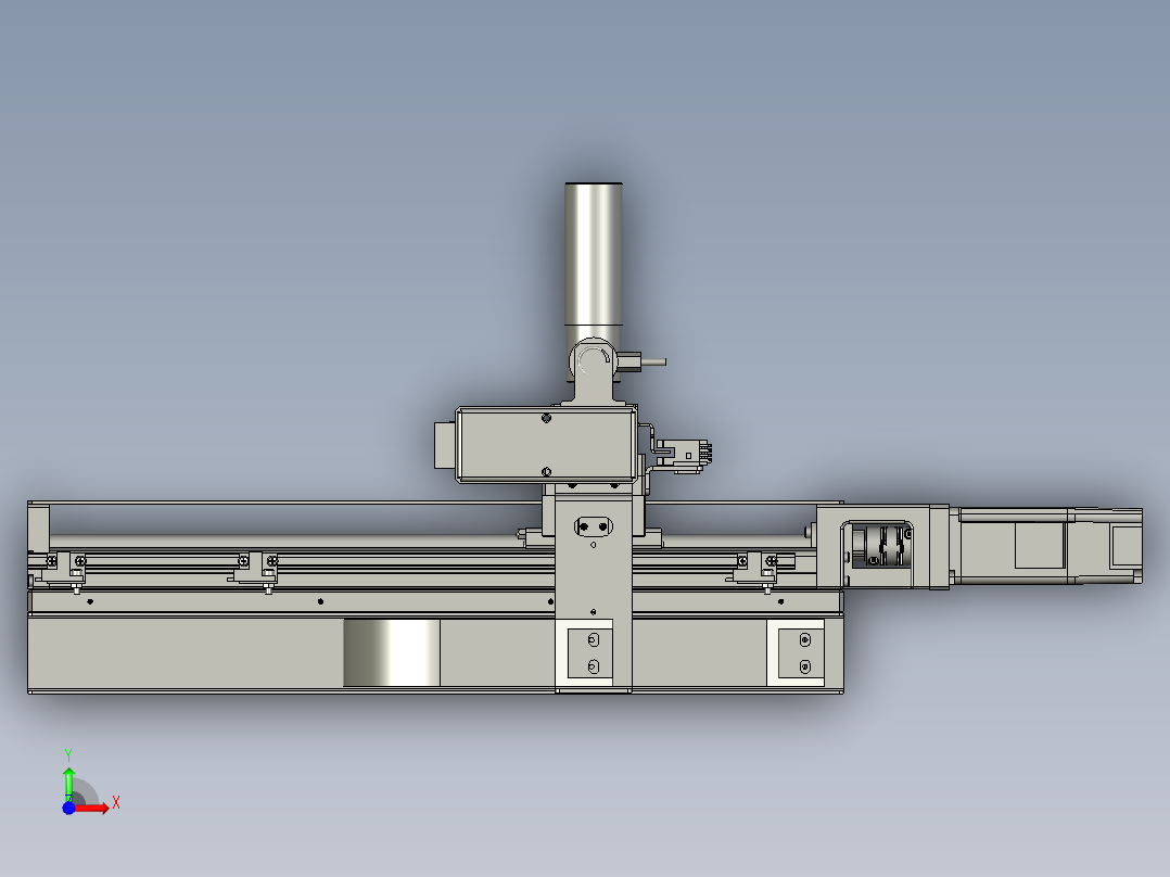 02-00-07撕膜滚轮组件前视图