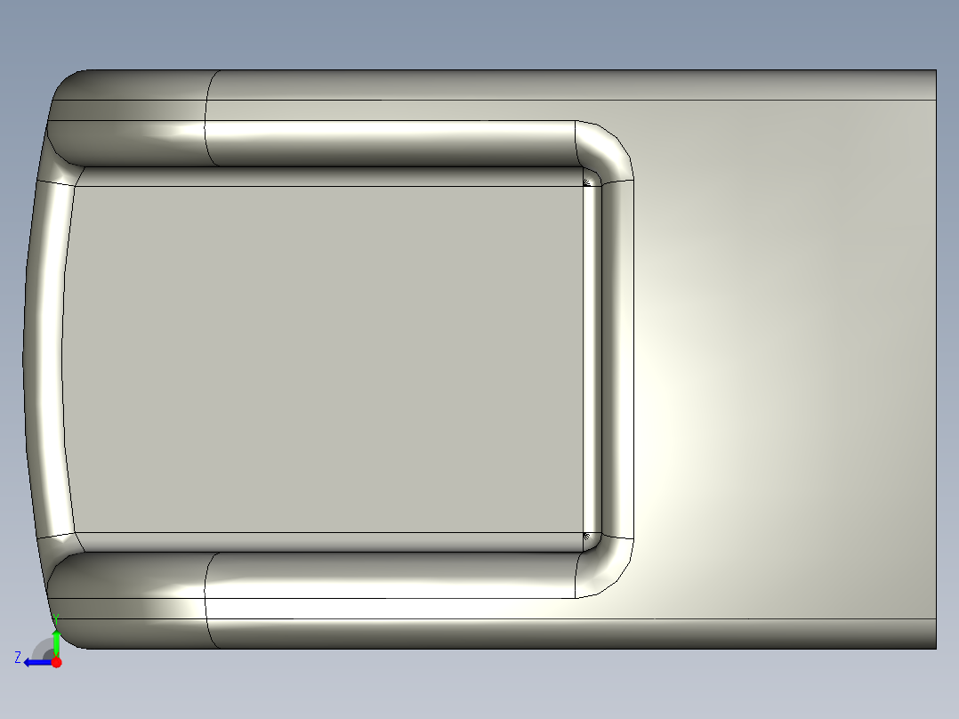T-UPCN26门把手右视图