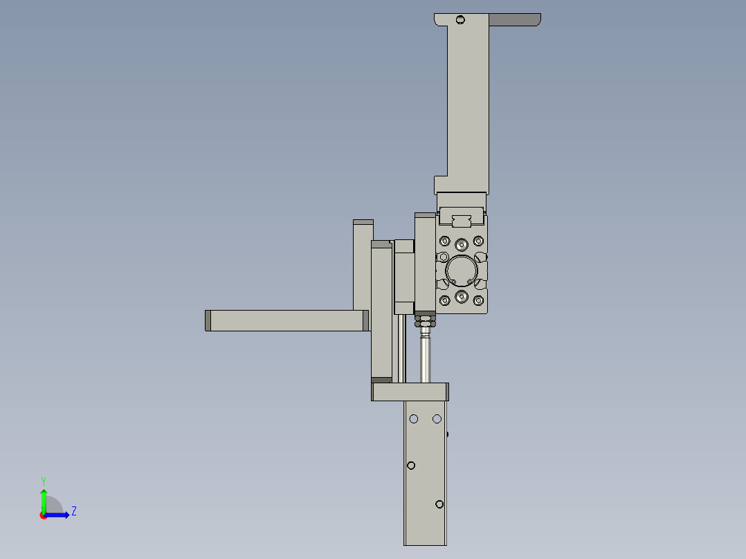 F01AE00021-D26000压膜模组左视图