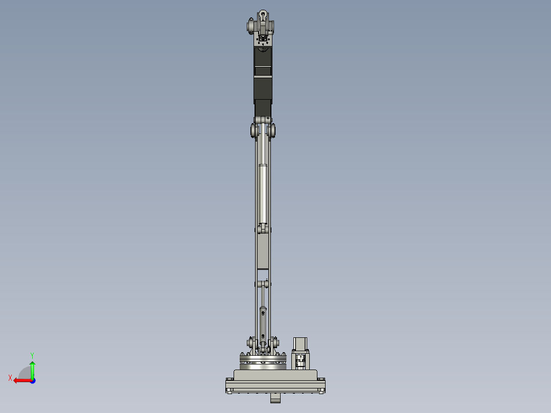 焊接操作机(工作状态)后视图