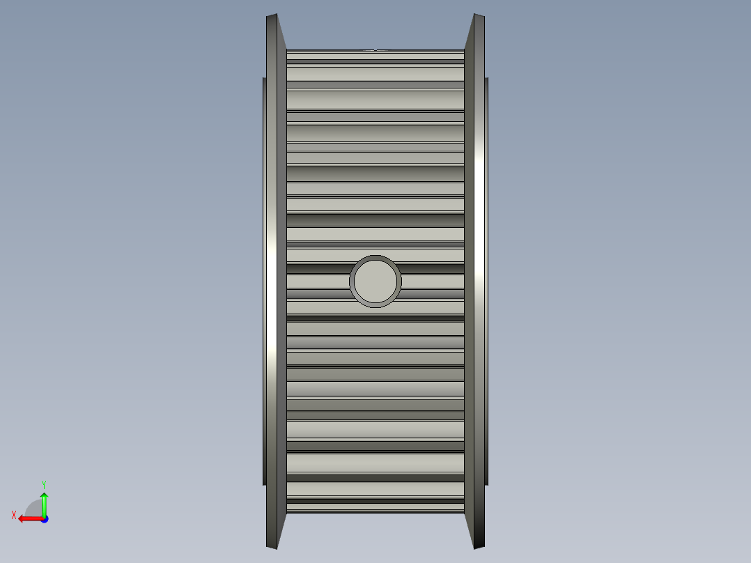同步带轮PTPA28P5M150-A-N20-ts后视图