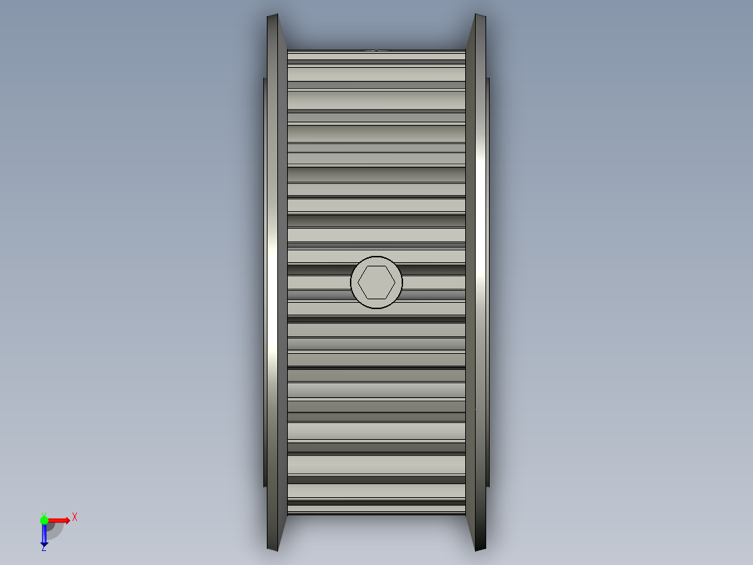 同步带轮PTPA28P5M150-A-N20-ts俯视图