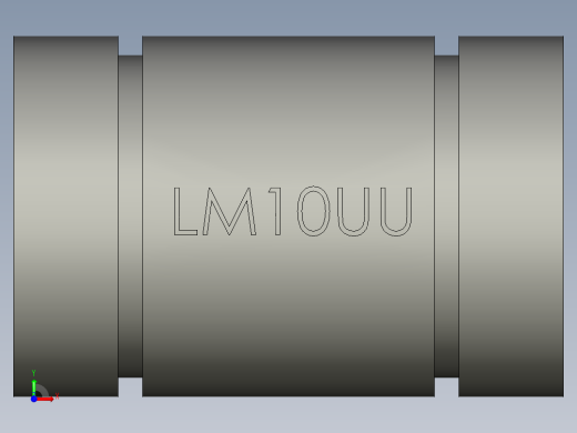 LM10UU直线轴承GB前视缩略图