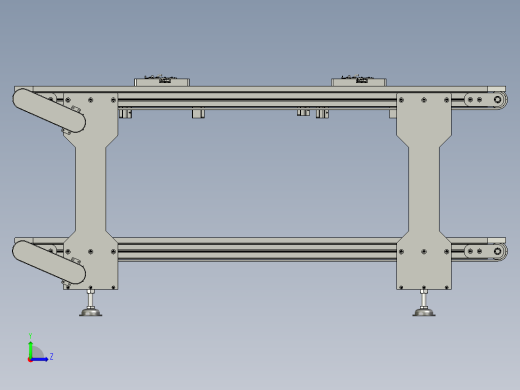 生产流水线左视缩略图