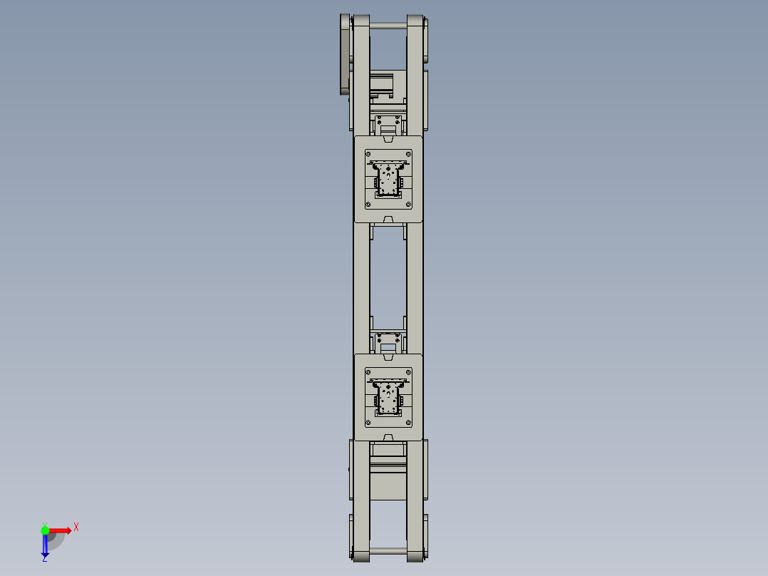 生产流水线俯视图