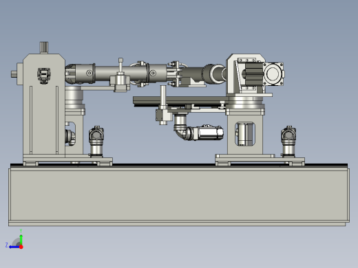 腕臂总装平台装配右视缩略图