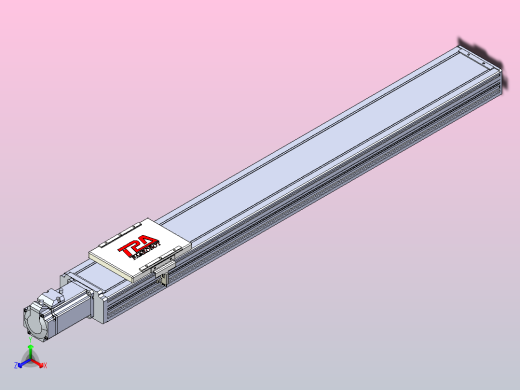 滚珠丝杠直线轴带导轨全封闭TPA-HCR-110D-1610C-L750-M-Y-P40-N3
