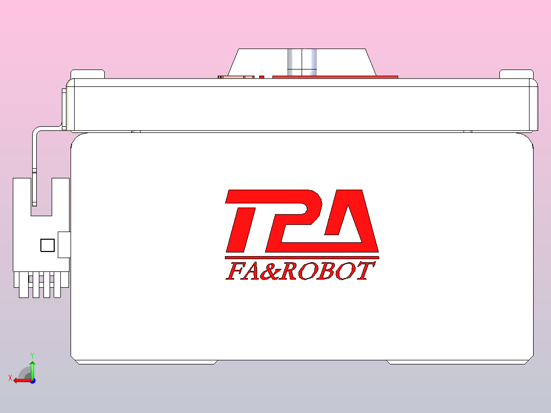 滚珠丝杠直线轴带导轨全封闭TPA-HCR-110D-1610C-L750-M-Y-P40-N3后视图