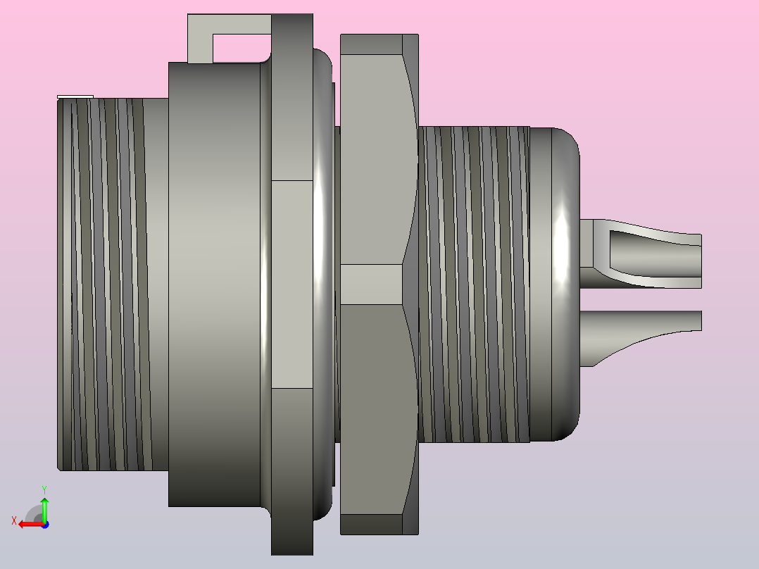 威浦连接器SP1312-S3后视图