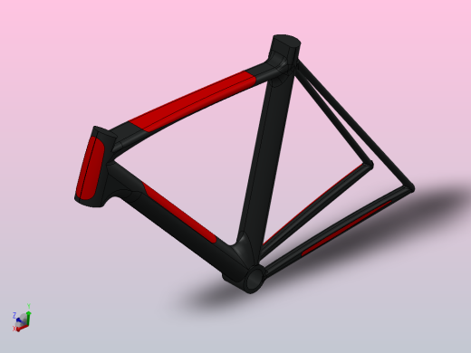 自行车车架设计