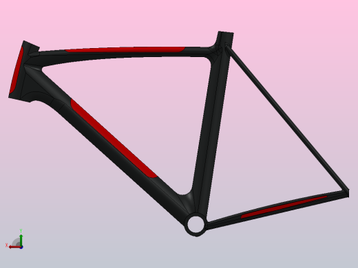 自行车车架设计后视缩略图