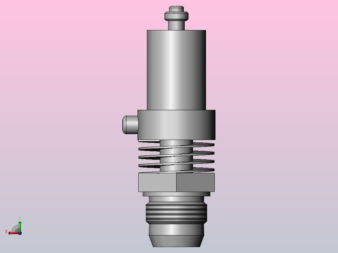 各种传感器压力表元件后视图