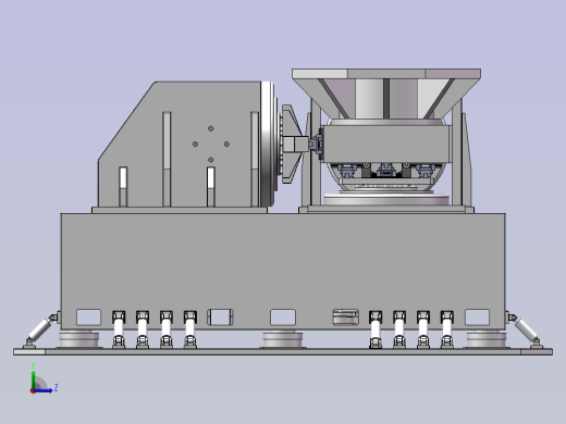 实验室振动台左视缩略图
