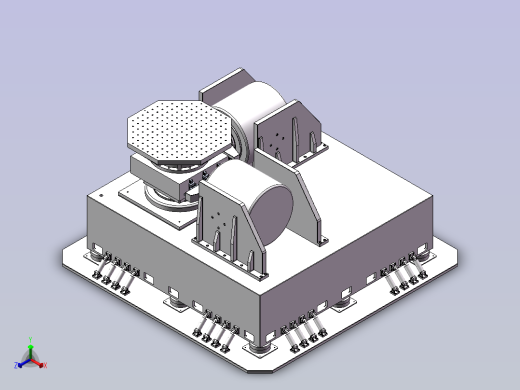 实验室振动台正等轴测缩略图