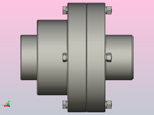根据DSTU 2742-94 (GOST 5006-94)，齿轮联轴器-2 750Nm d=30mm后视缩略图
