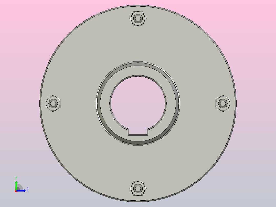 根据DSTU 2742-94 (GOST 5006-94)，齿轮联轴器-2 750Nm d=30mm左视图