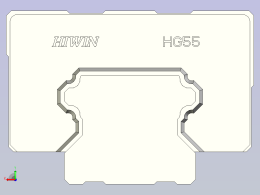 上银导轨 HGL55CA后视缩略图