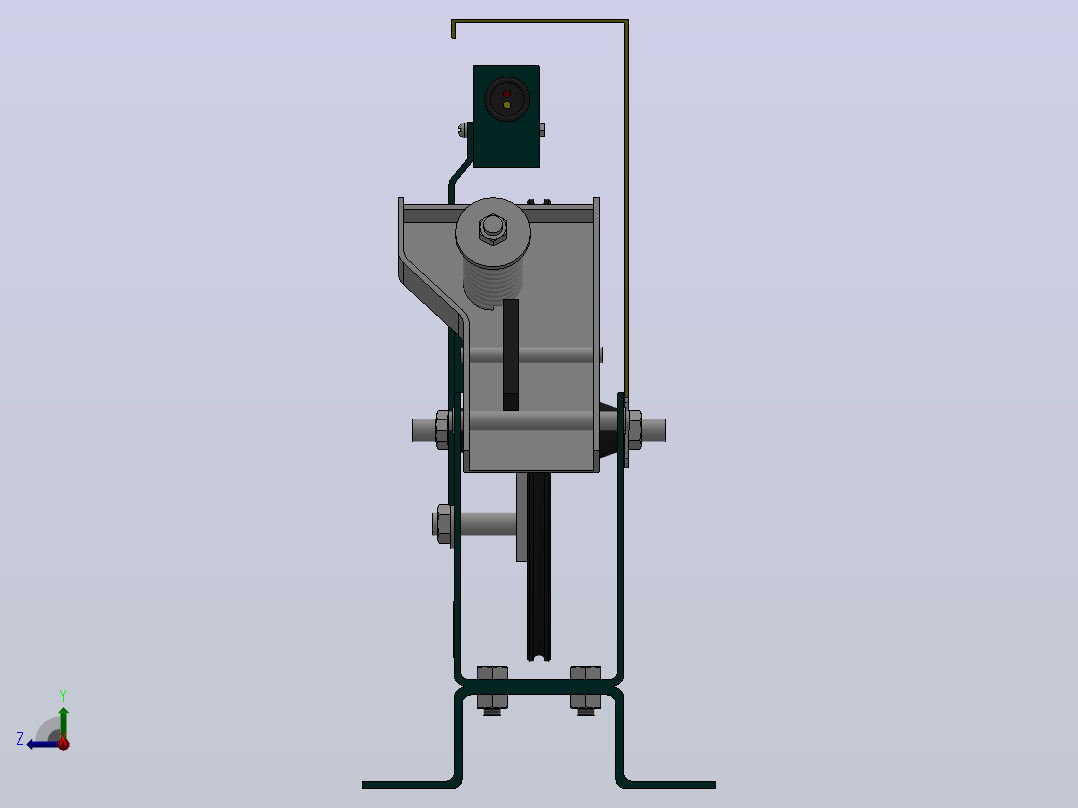 OX-240F双向限速器[OX-240F双向限速器]右视图
