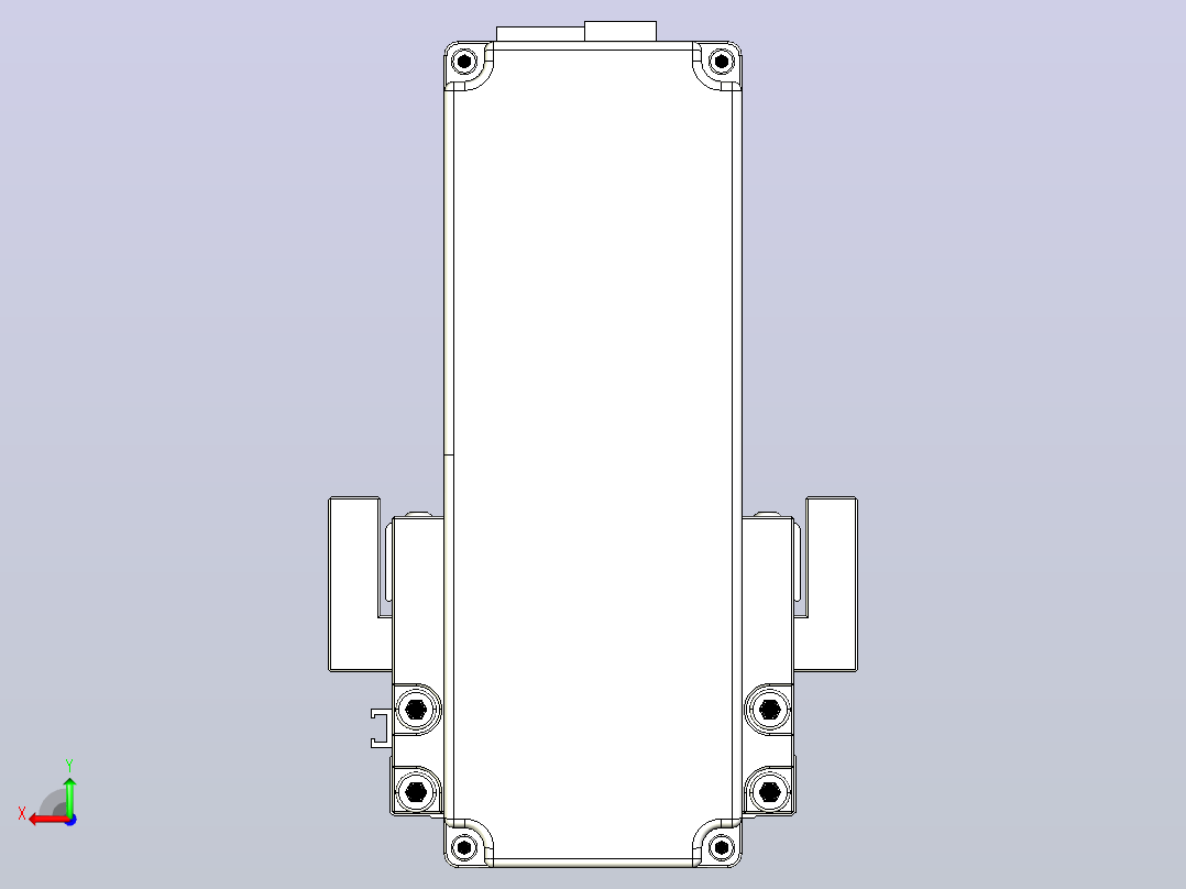 钢基模组TPA-KNR-8610C-340A1-MU-H0S0后视图
