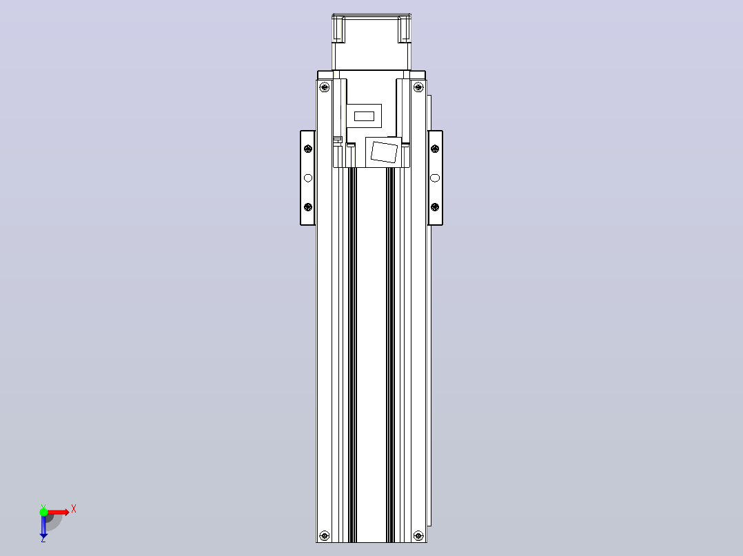 钢基模组TPA-KNR-8610C-340A1-MU-H0S0俯视图