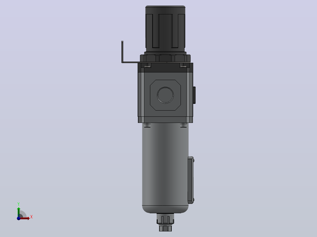 GFR600-20-F1过滤减压阀前视图