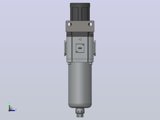 GFR600-20-F1过滤减压阀左视缩略图