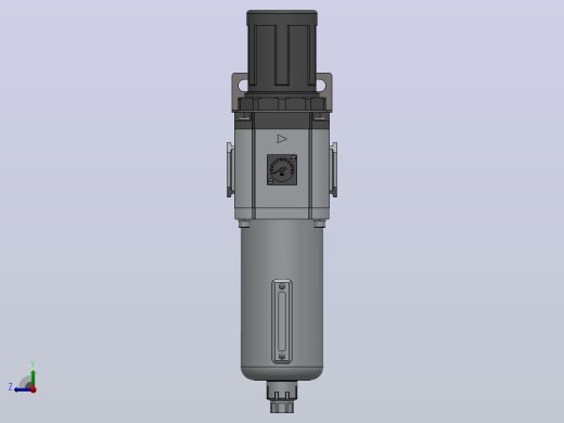 GFR600-20-F1过滤减压阀右视缩略图