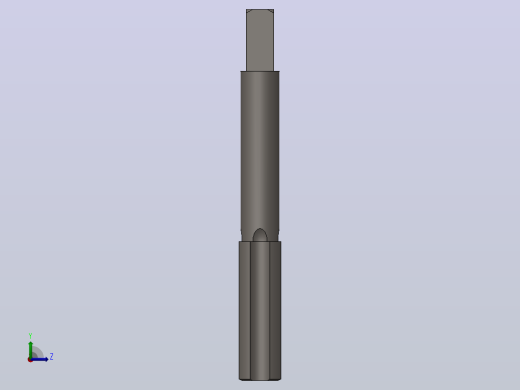 Solidworks可配置Tap -超过200种配置公制丝锥左视缩略图