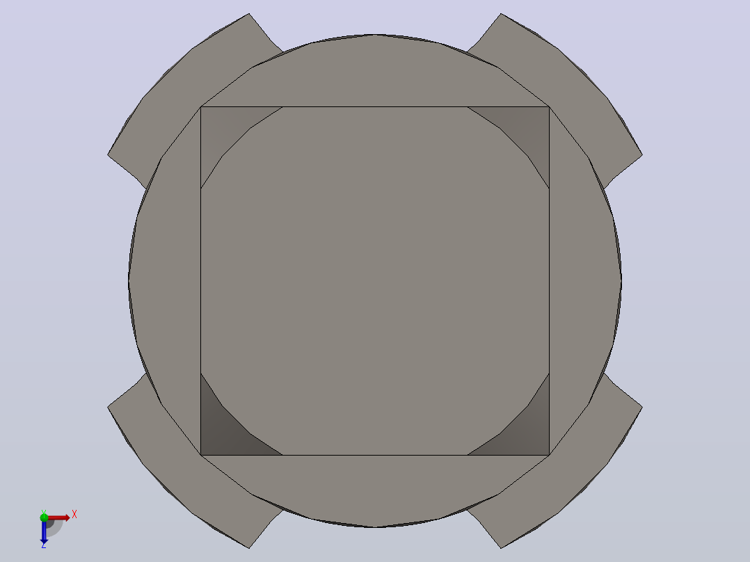 Solidworks可配置Tap -超过200种配置公制丝锥俯视图