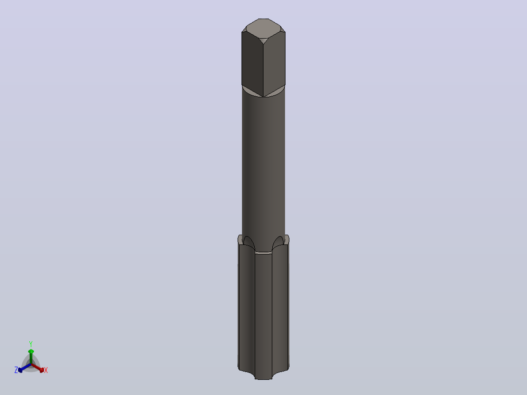 Solidworks可配置Tap -超过200种配置公制丝锥正等轴测图