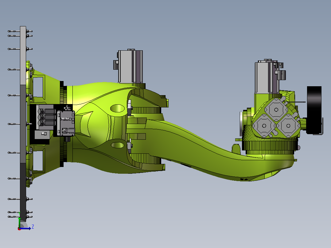 KUKA KR 1000 L950 titan PA机器人左视图