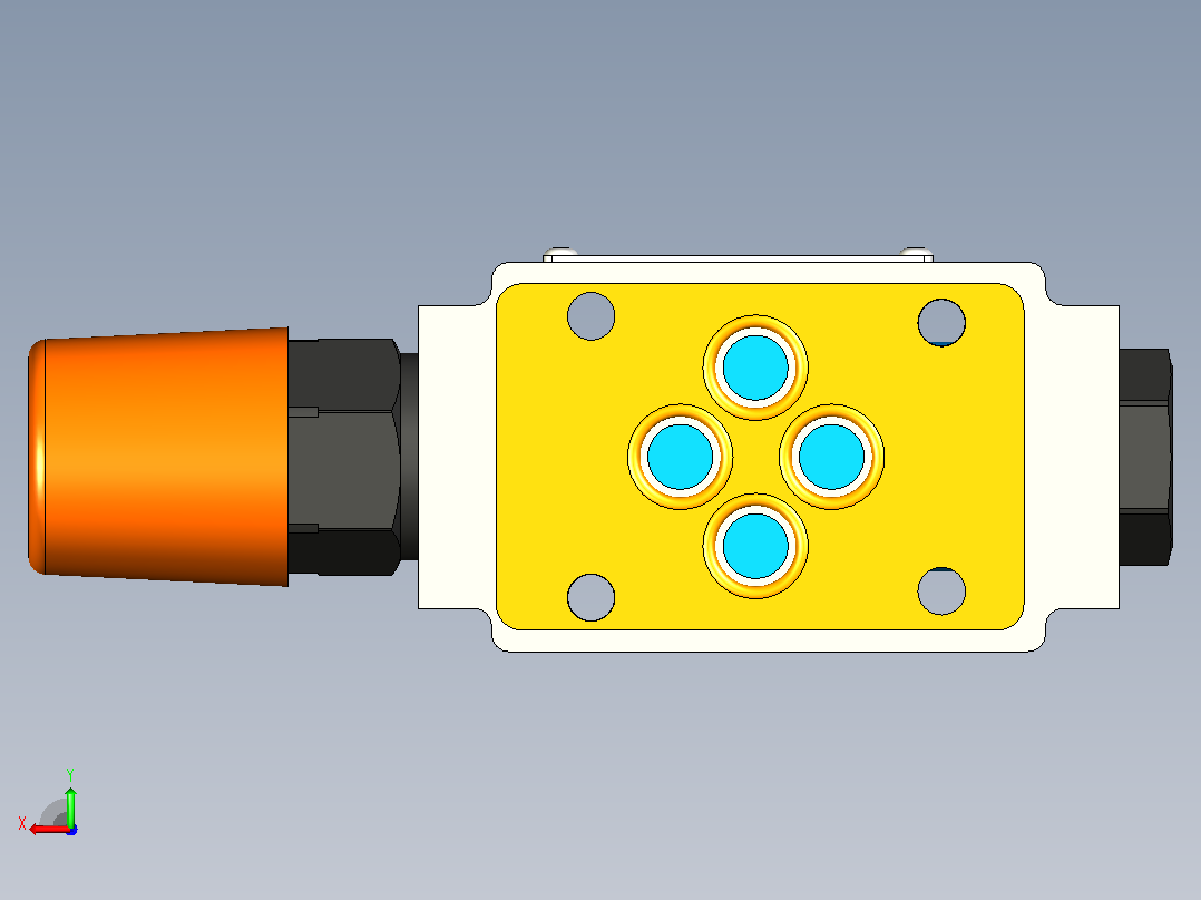 Z2FS6B-2-4XJ-S2叠加式单向节流阀后视图