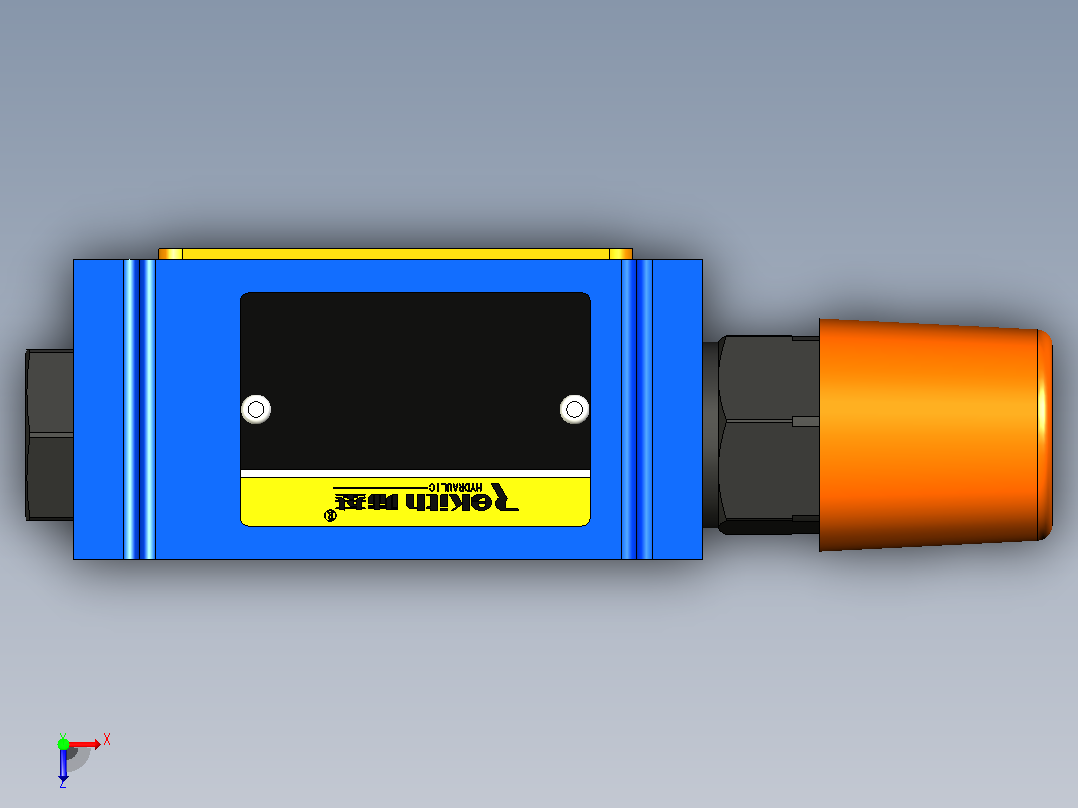 Z2FS6B-2-4XJ-S2叠加式单向节流阀俯视图
