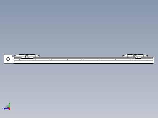 皮带直线轴双滑块型TPA-GCBS-150-P80-L375-DR-M75-N3右视缩略图