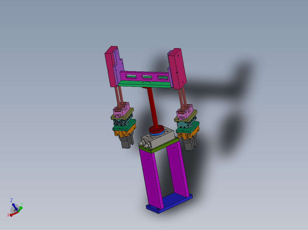 旋转气缸取料上下料带旋转取料带旋转机构sw13可编辑