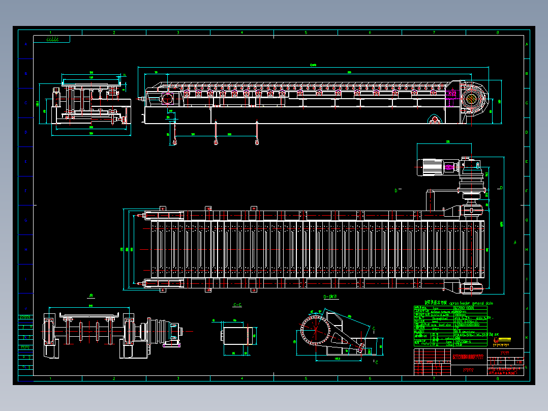 BZ2000X10000板式喂料机
