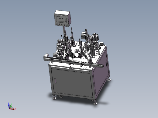 微型马达转子绝缘片组装机