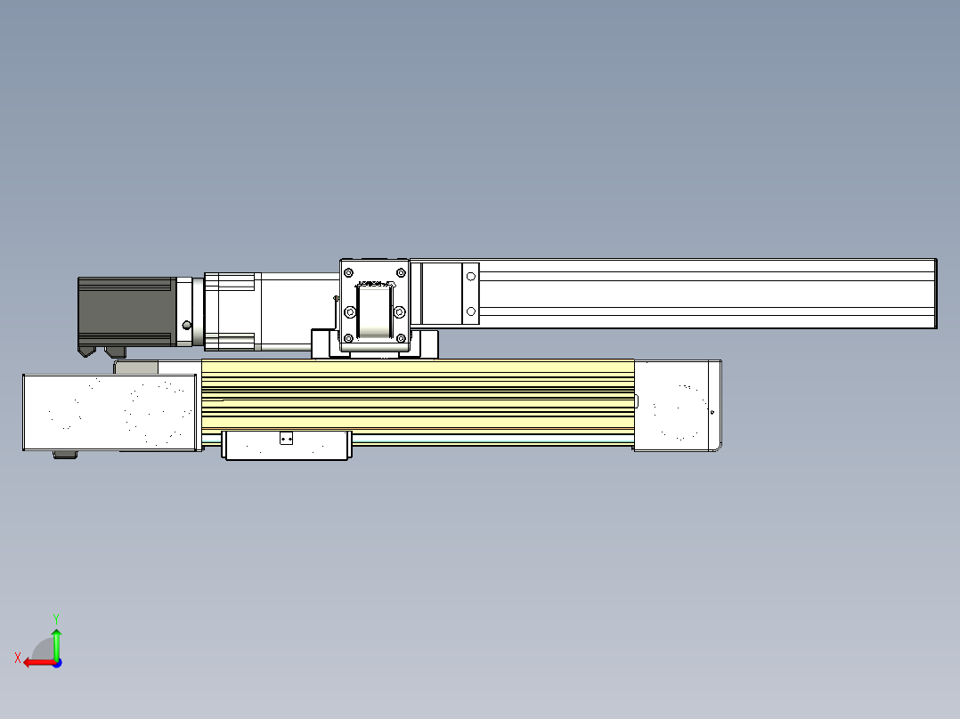 威洛博一般环境皮带-EB8-型材十字组合后视图