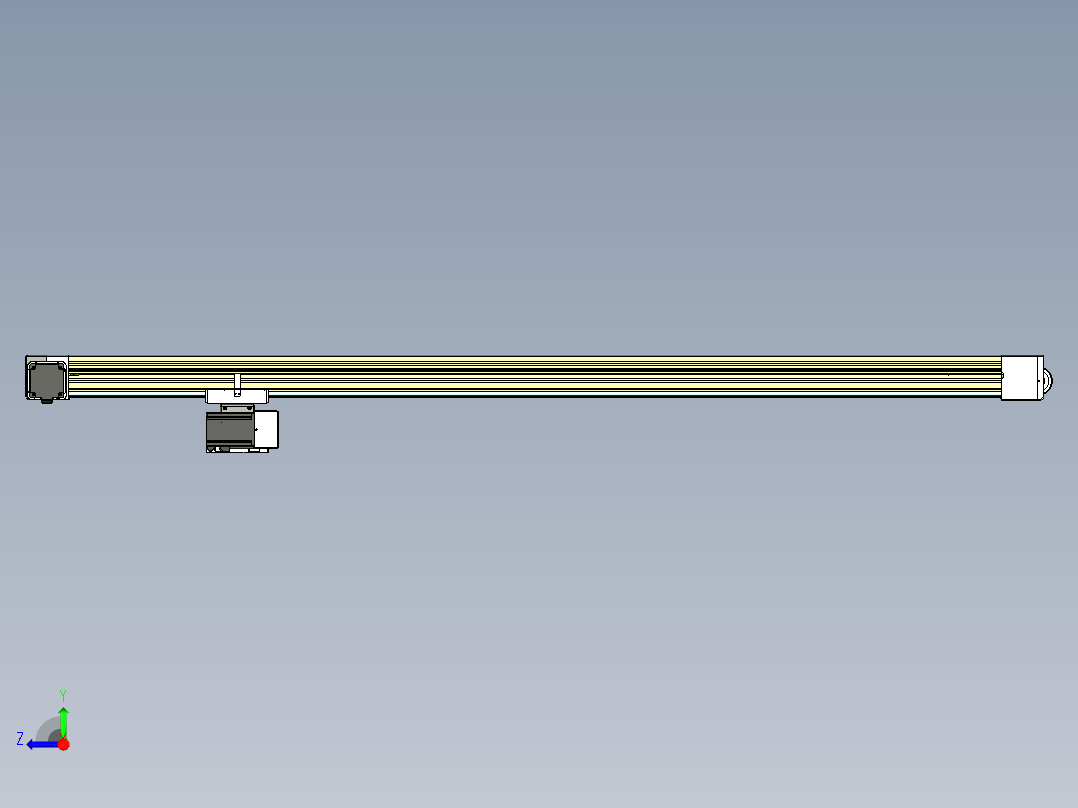 威洛博一般环境皮带-EB8-型材十字组合右视图