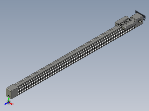 威洛博直线电机模组EB6-L140-S1150-光轴