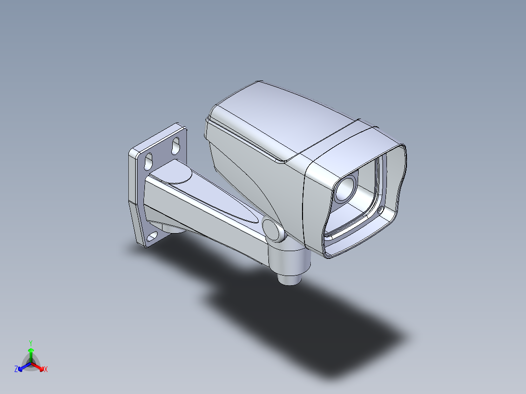 监控正等轴测图
