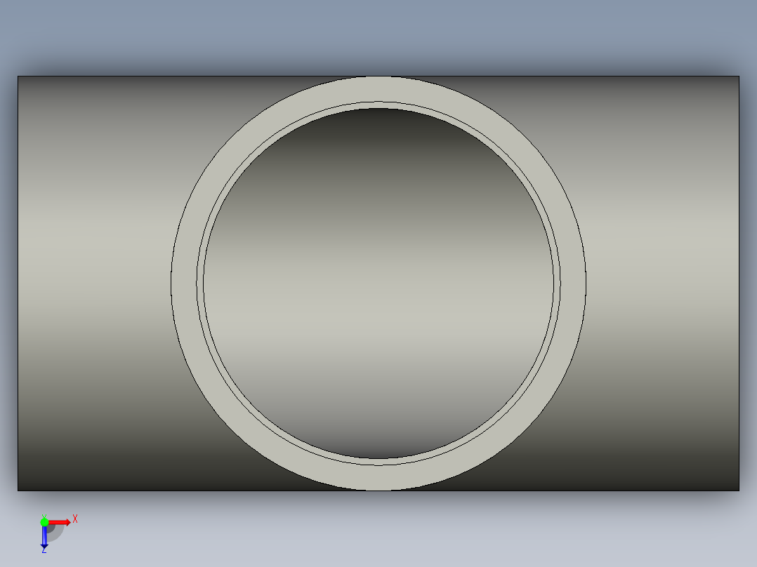 船舶管路系统SeaCor_Tee_SxSxS_37J101060_6in俯视图