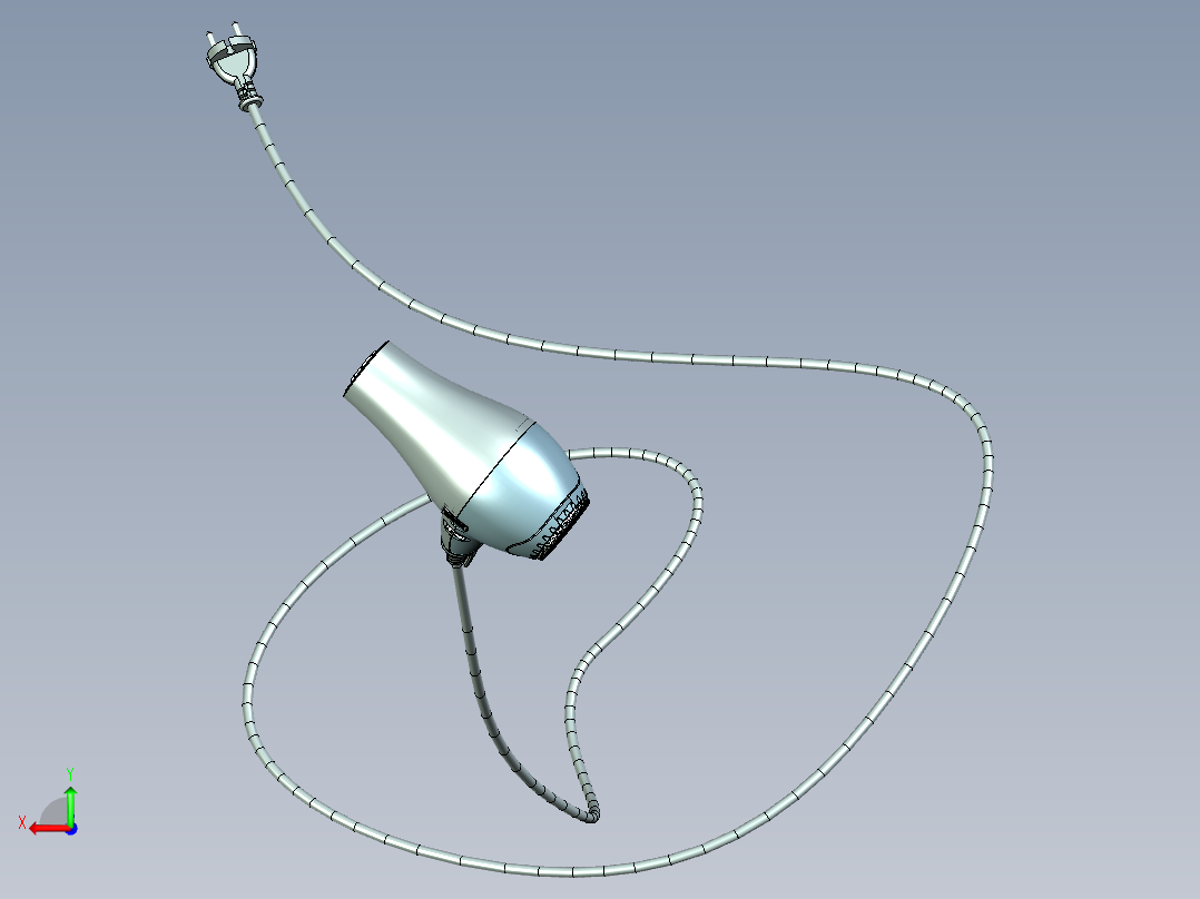 吹风机14后视图