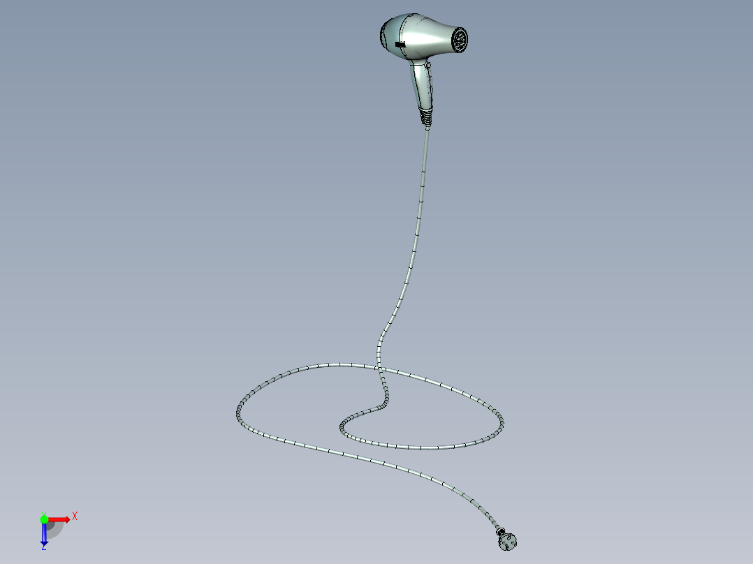 吹风机14俯视图