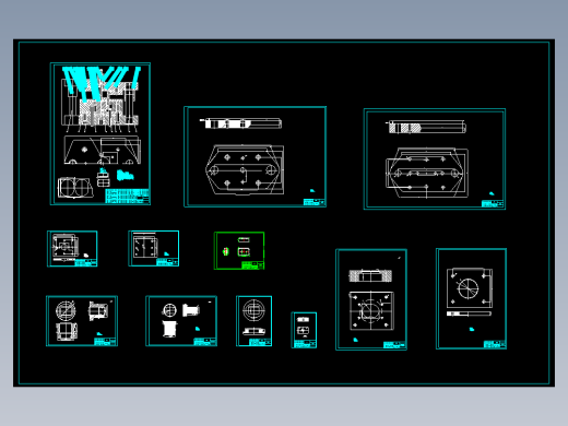 入户防盗门锁壳整体冲压模具设计-复合模含12张CAD图