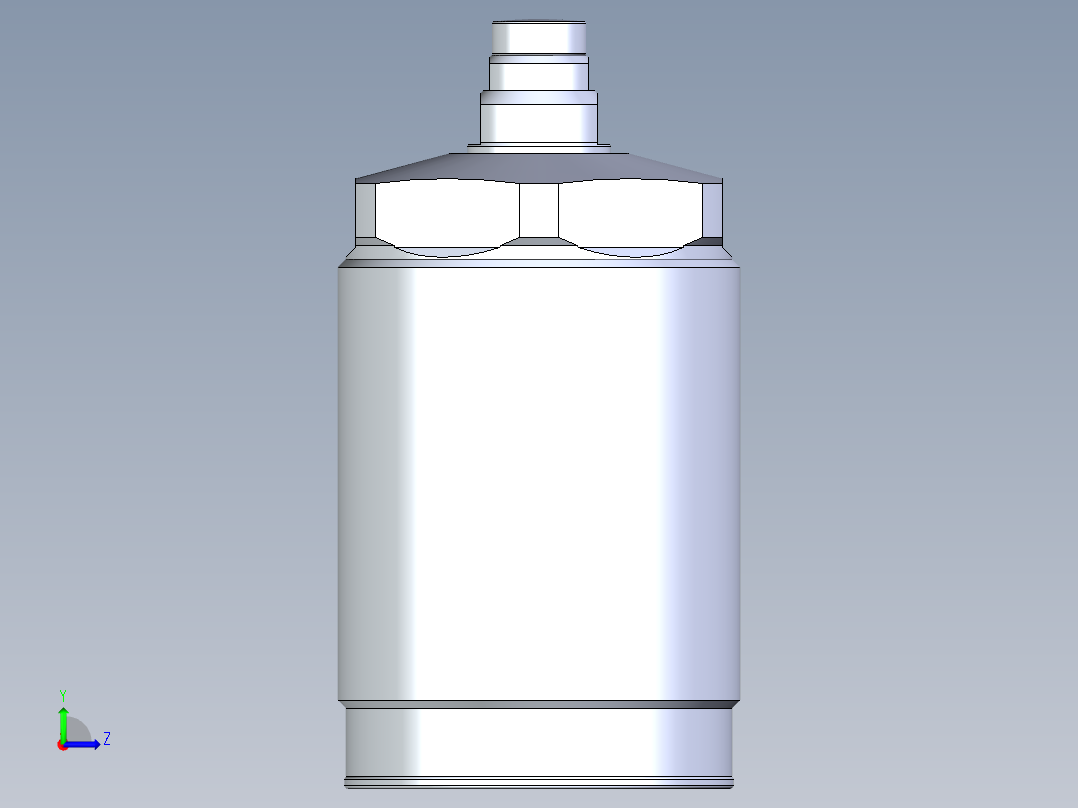 KOSMEKLD0452-xM多系列多零件图纸模型左视图
