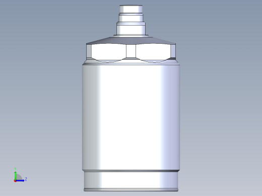 KOSMEKLD0452-xM多系列多零件图纸模型左视缩略图