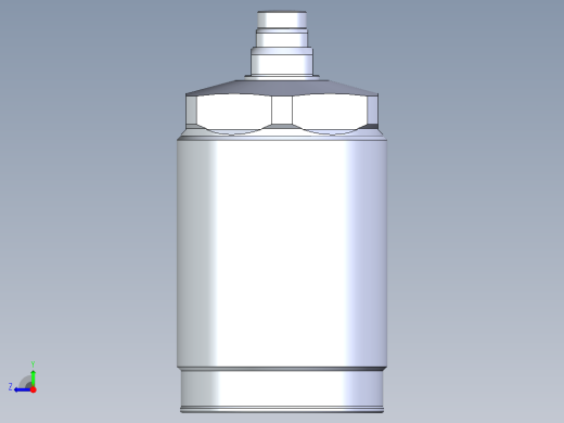 KOSMEKLD0452-xM多系列多零件图纸模型右视缩略图