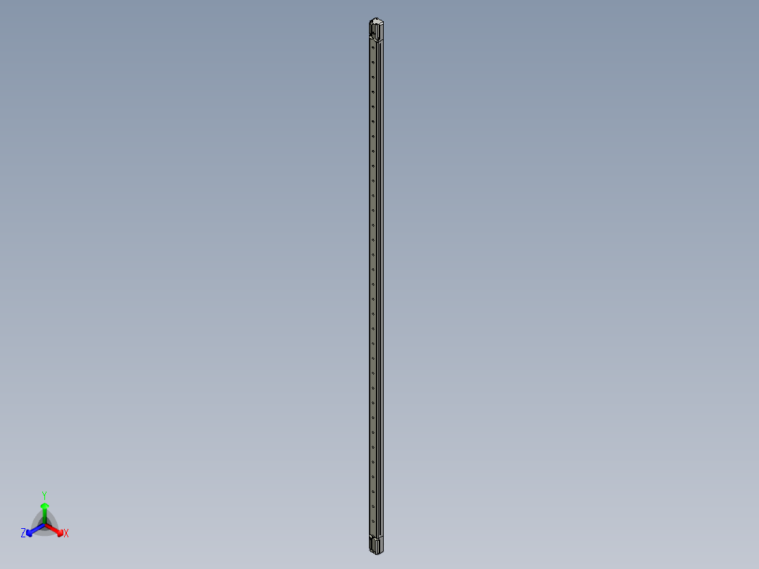 基恩士SL-V36L_R_kc图纸模型正等轴测图